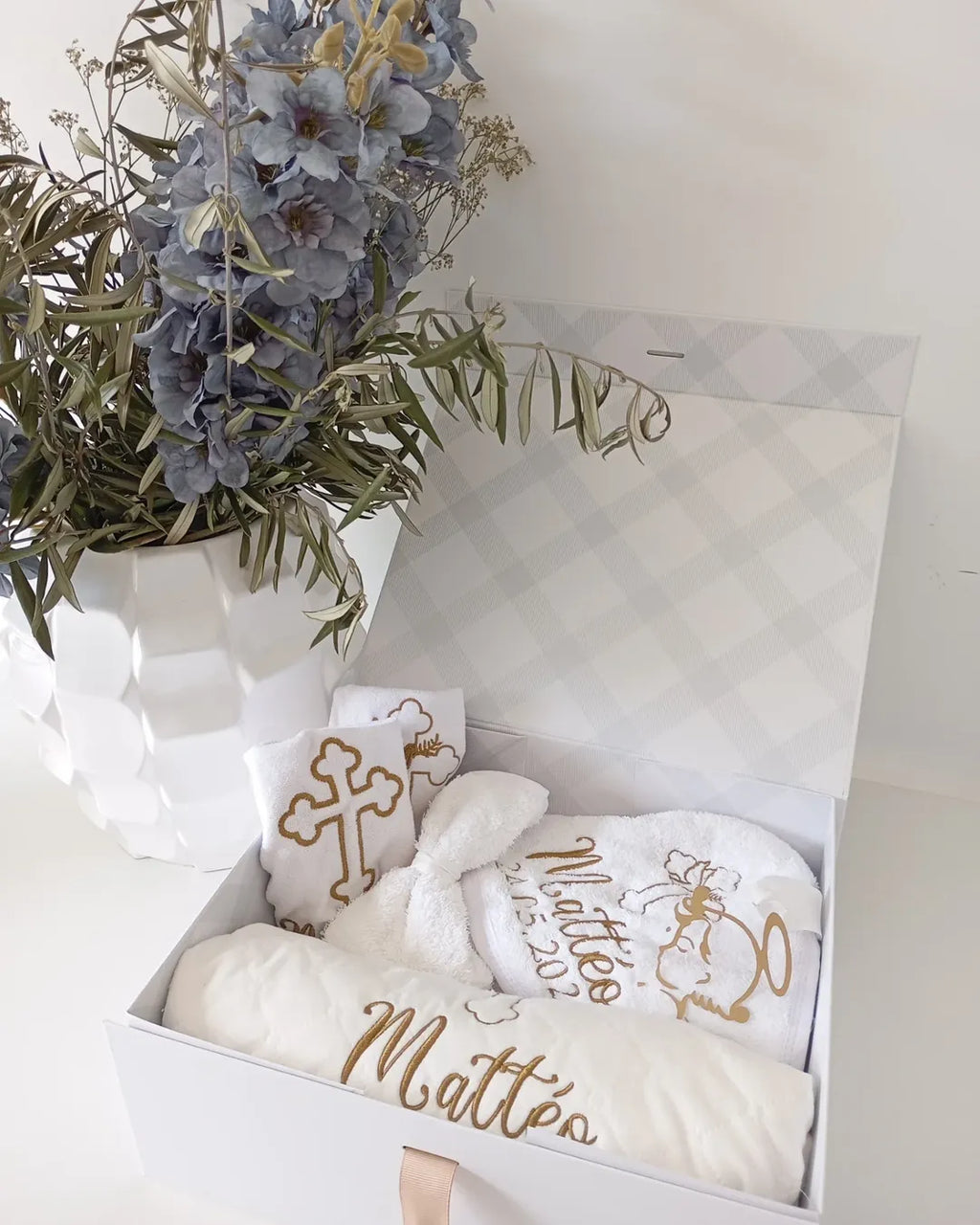 box cadeaux baptème